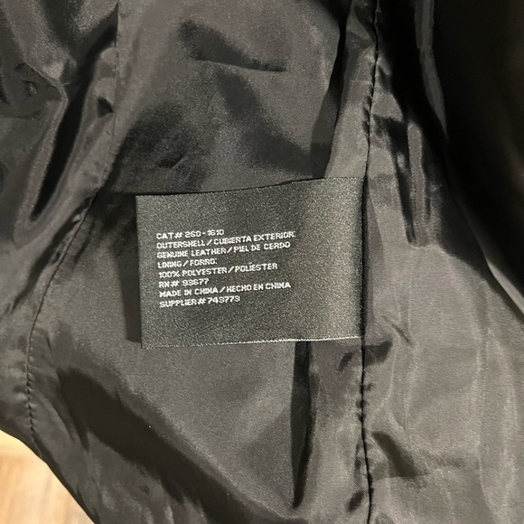 St. John's Bay Black Washable Suede Jacket - Picture 6 of 6